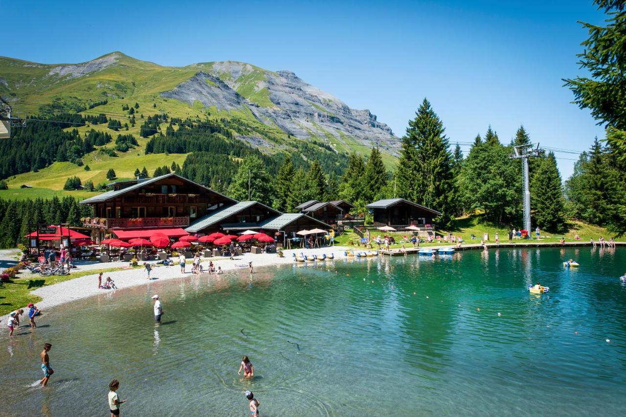 Chalet-Hotel De L'Etape Ле-Контамин-Монжуа Экстерьер фото
