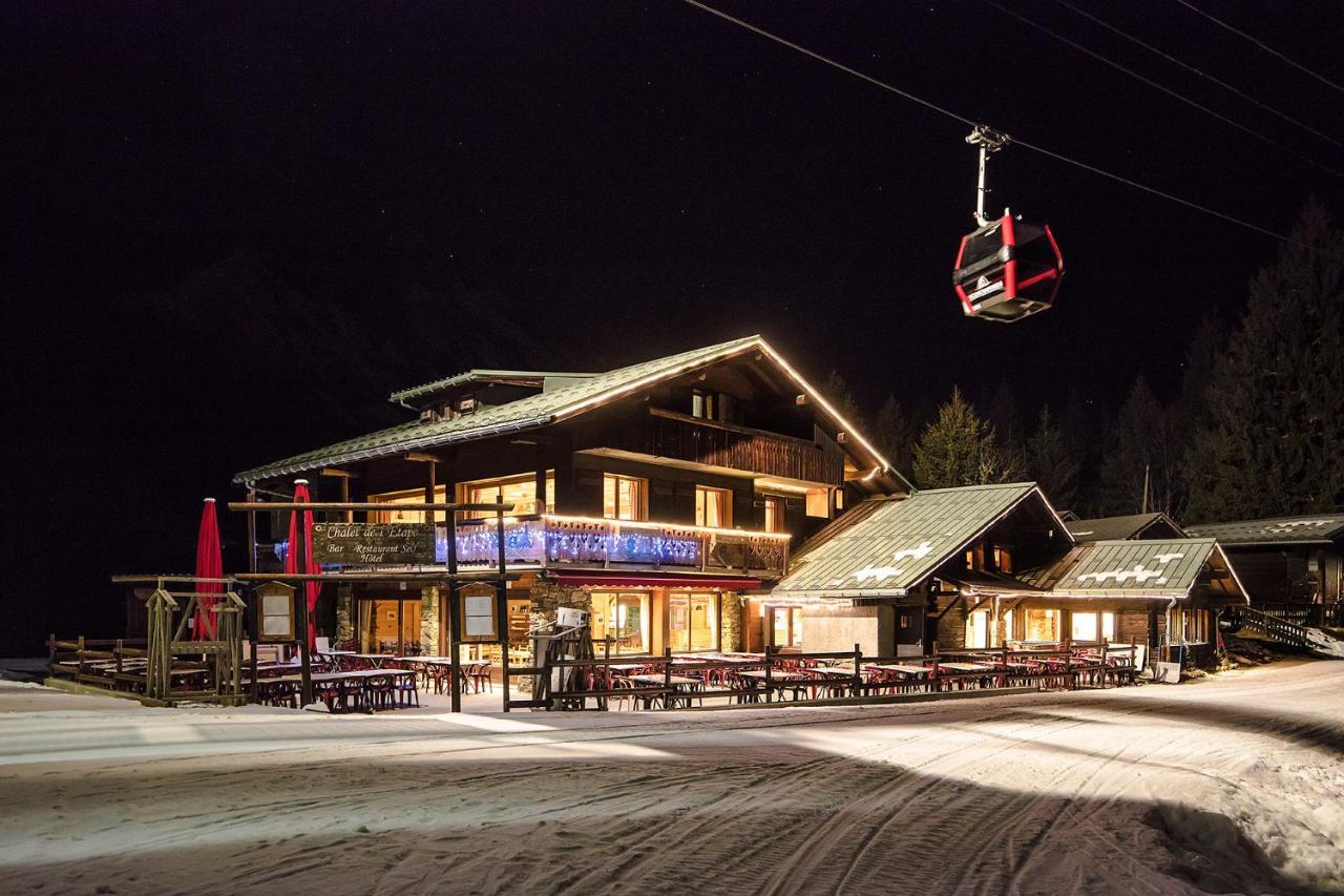 Chalet-Hotel De L'Etape Ле-Контамин-Монжуа Экстерьер фото